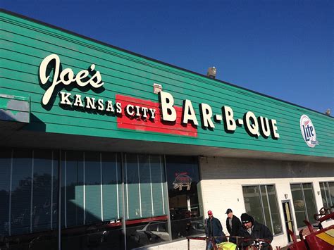 Joe's bar bq - Joe's Kansas City Bar-B-Que, Kansas City. 116,809 likes · 1,569 talking about this. The brand made famous in the little gas station BBQ joint in Kansas City. 3 locations in the …